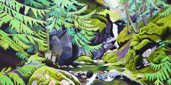 Becky Luth - Ashton Creek Waterfall BC