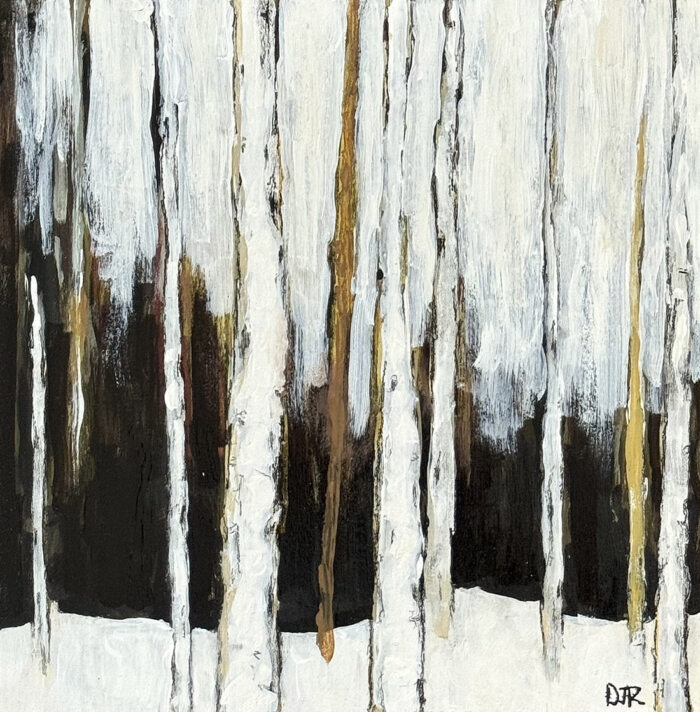 Douglas Robinson - Winter Birch Hush